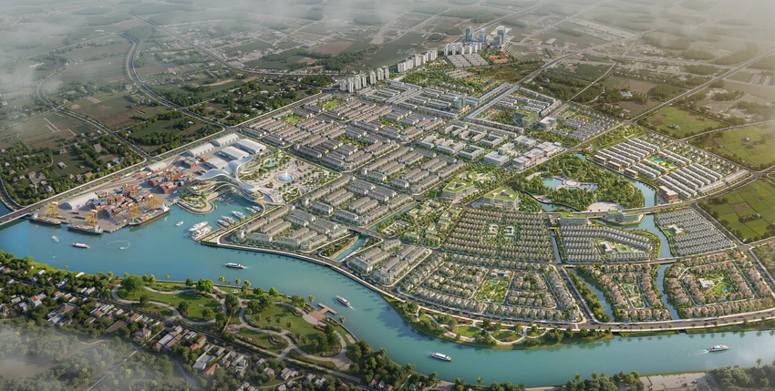 Phối cảnh cảng An Tây